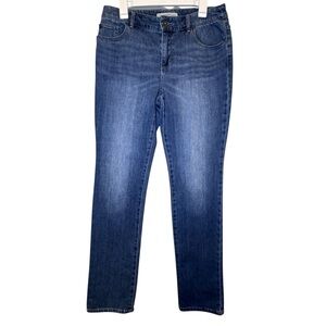 Chico's Blue Straight Leg Jeans